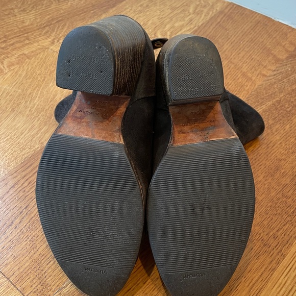 Rag and Bone Suede Booties with Heels - Picture 5 of 9